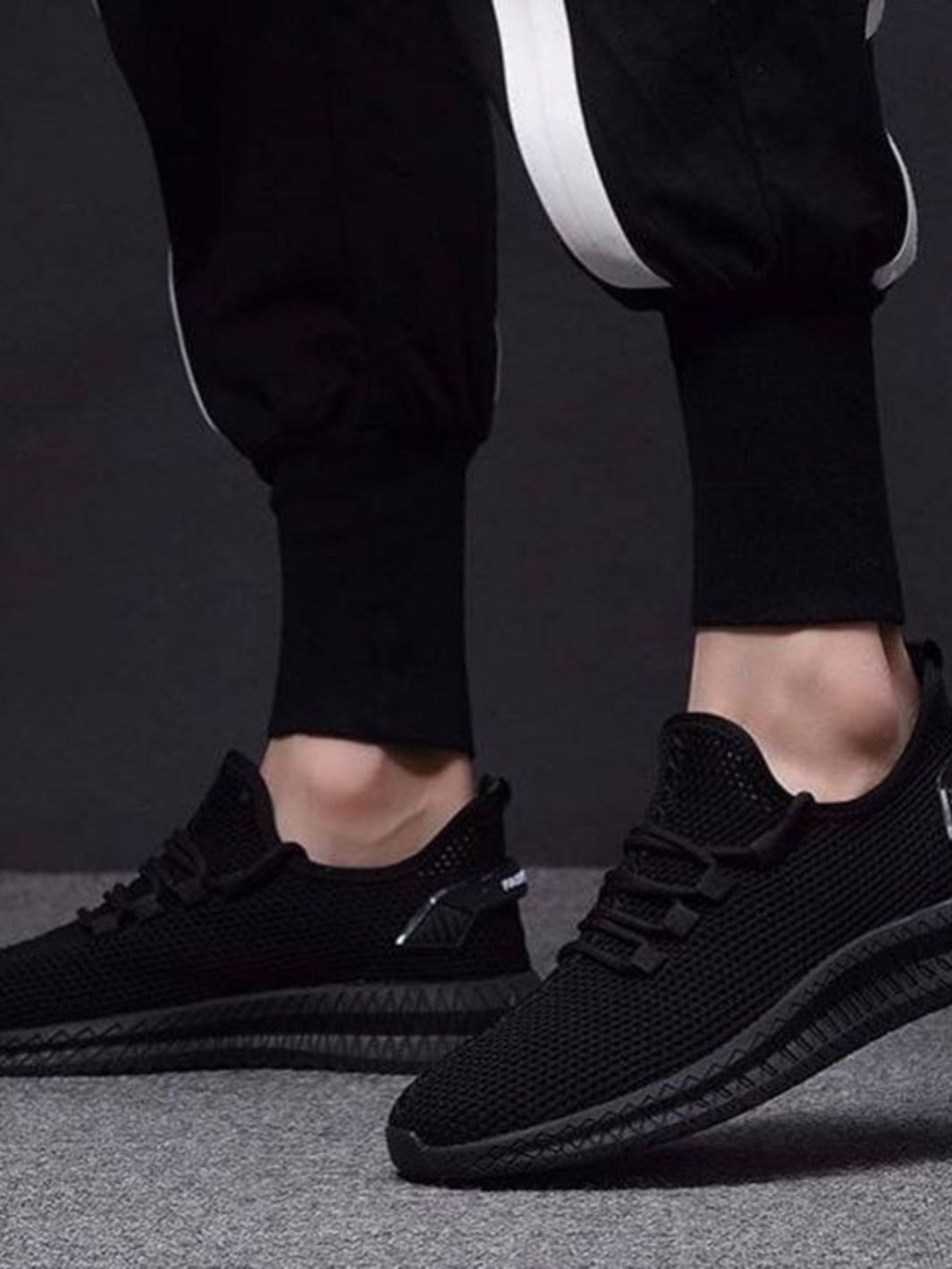 Męskie buty sportowe | Siateczkowa cholewka