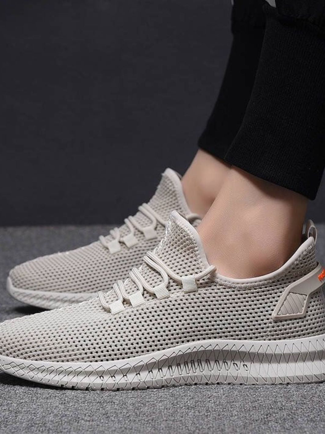 Męskie buty sportowe | Siateczkowa cholewka