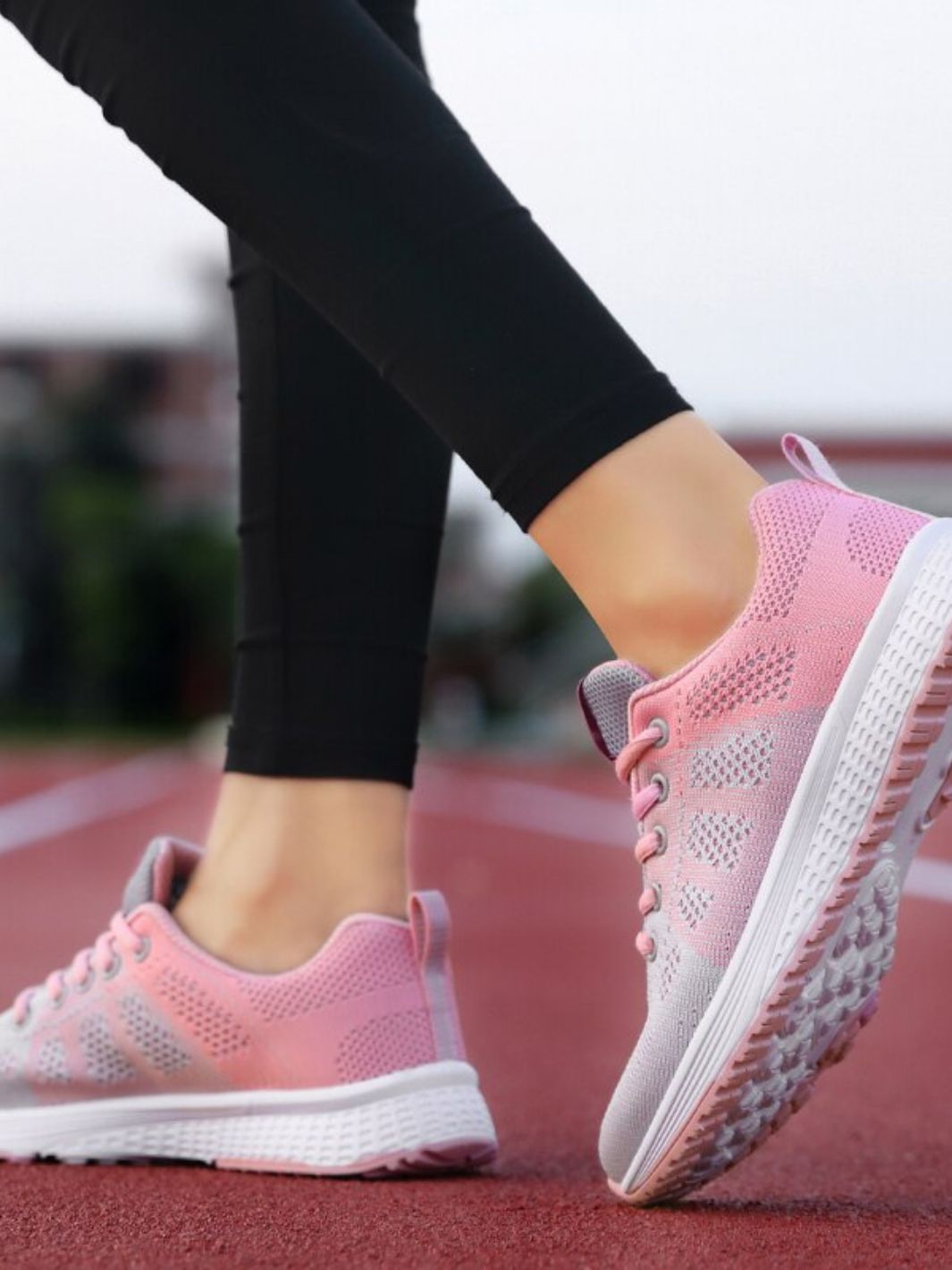 Damskie Buty Sportowe do Biegania | Siateczka i Amortyzująca Podeszwa