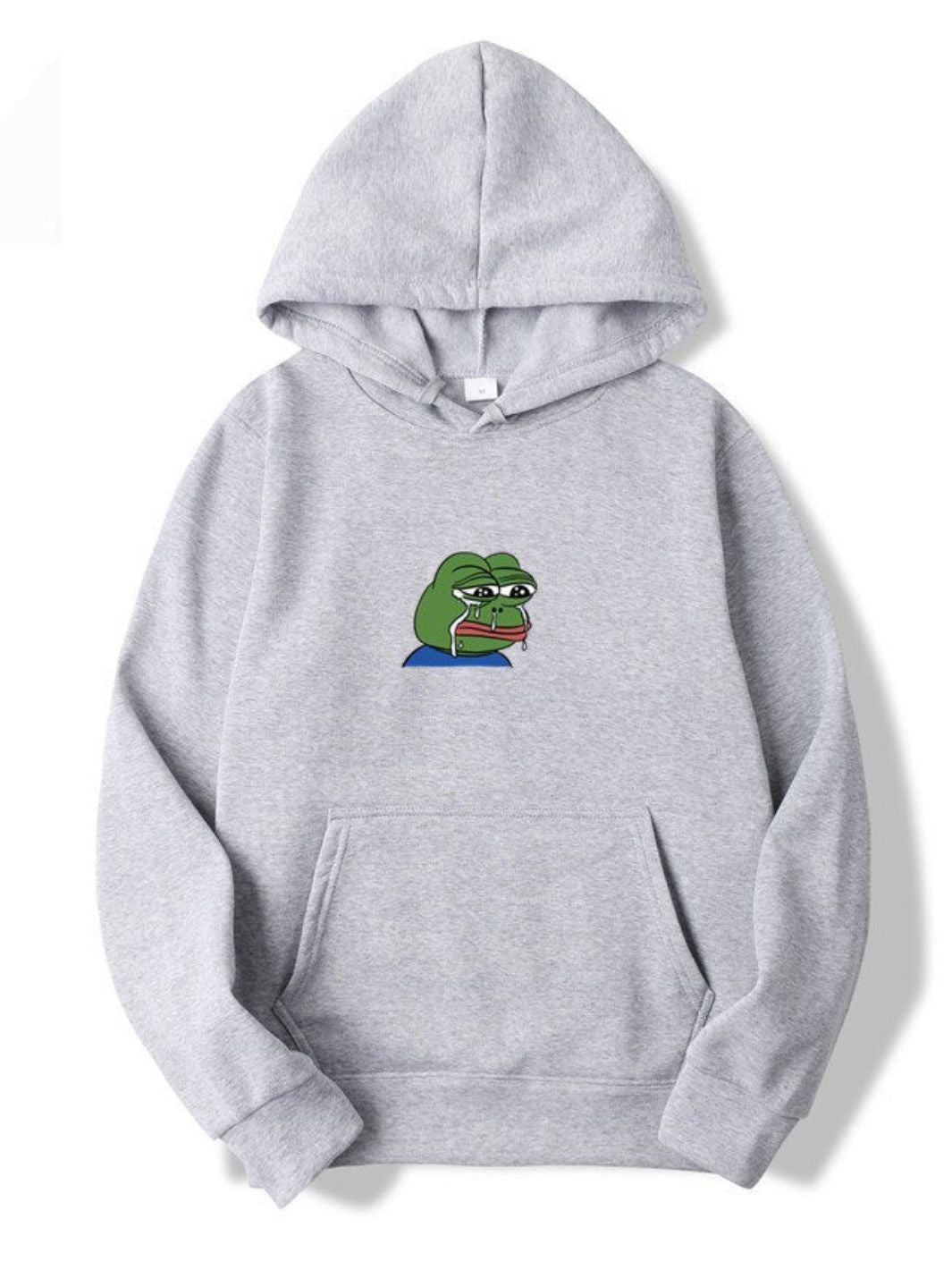 Męska Bluza z Kapturem | Z Nadrukiem Żaby