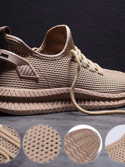 Męskie buty sportowe | Siateczkowa cholewka