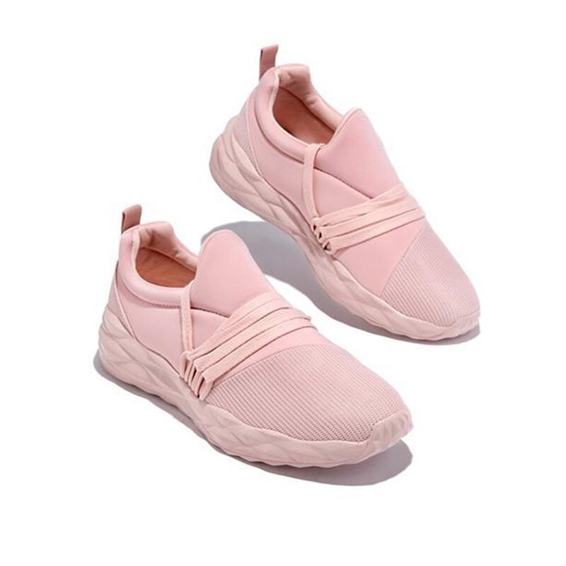 Damskie Buty Sportowe Sneakersy z Elastyczną Cholewką
